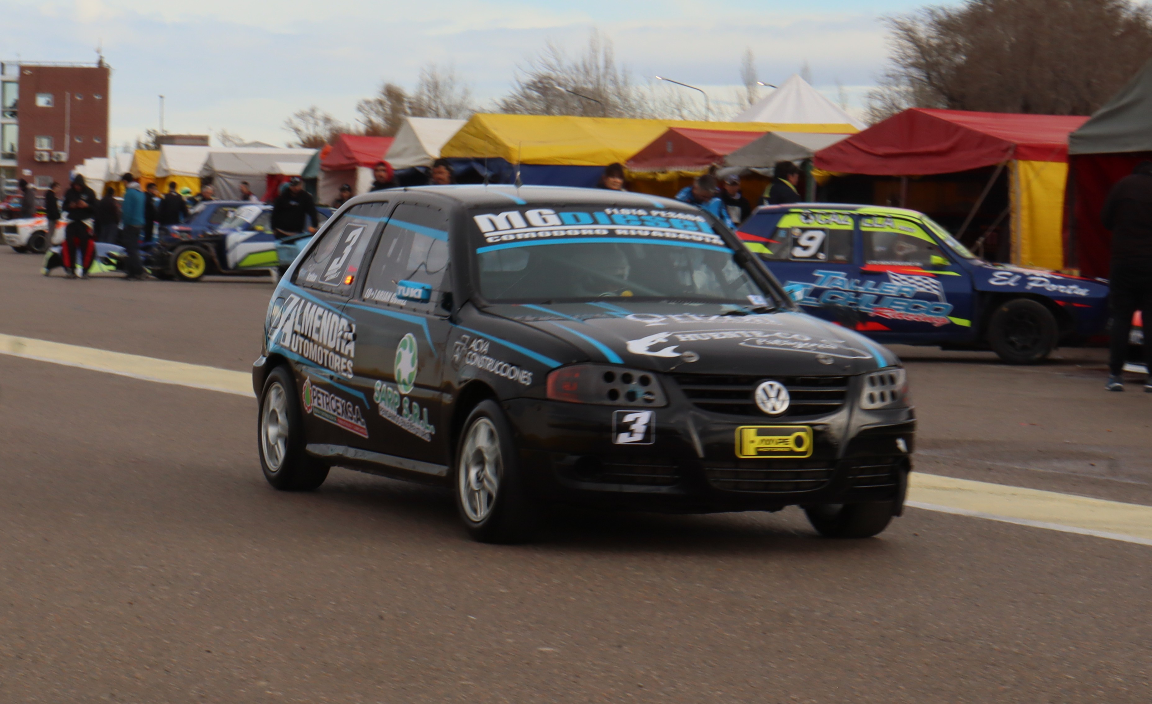Foto de galería - Después del receso, el automovilismo volvió a acelerar en Trelew